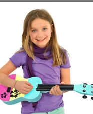 2 Kids Soprano Ukulele Hawaiian Guitar Musical Instruments for sale