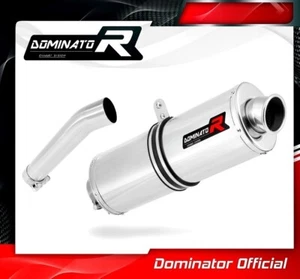 F 650 GS Exhaust OVAL Dominator Racing silencer muffler 2004 2005 2006 2007 - Picture 1 of 5