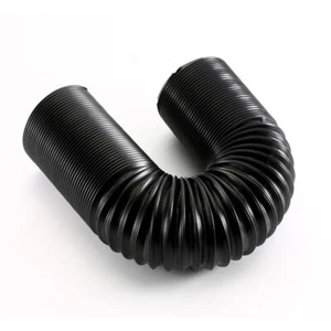 US 3'' Cooling Extendable Cold Air Intake Flexible Hose Pipe Duct Tube 76mm Set - Picture 1 of 11