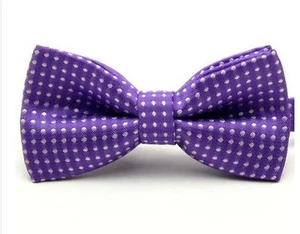 Baby Boy Kid Child Bow Neck Tie Polka Dot Wedding Party Pre-tied Bowties Necktie - Picture 1 of 16