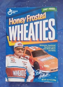1997 Dale Earnhardt Honey Frosted Wheaties Müslischachtel #3 Orange MonteCarlo Cover - Bild 1 von 6