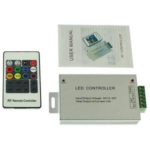 RGB LED RF 20Key Controller 12...24V 144W 4-Pin; RGB - Picture 1 of 3