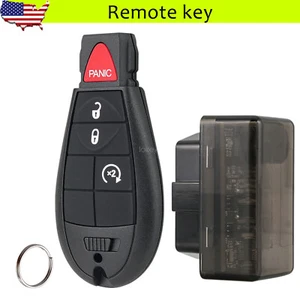For 2008 2009 2010 2011 2012 Dodge Ram 1500 2500 3500 Remote Start Key Fob 4B - Picture 1 of 9