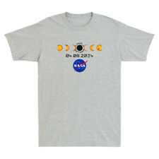 NASA 2024 Total Solar Eclipse 2024 Totality 04.08.24 Vintage Men's Black T-Shirt
