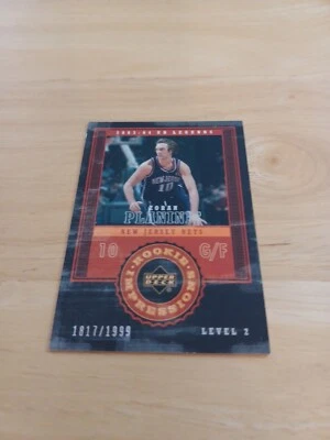 2003-04 Upper Deck Legends Nets #110 Zoran Planinic Rookie #rd /1999 $$$ - Image 1 of 2
