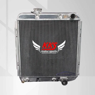 KKS 3 Rows Aluminum Radiator For 1965-66 Mustang 1964-65 Mercury Falcon Comet V8 — 第 1/4 张图片