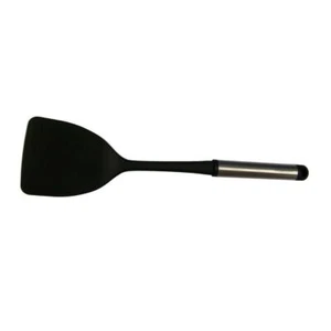 Progressive GT-7504 Black and Silver Kitchen Solid Turner - Picture 1 of 1