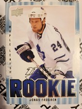 2008-09 Upper Deck MVP ROOKIES -  #387 Jonas Frogren Toronto Maple Leafs (RC)