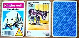 Quartett Kinderwelt Tierkinder v. Piatnik Nr. 4217 - Foto 1 di 1