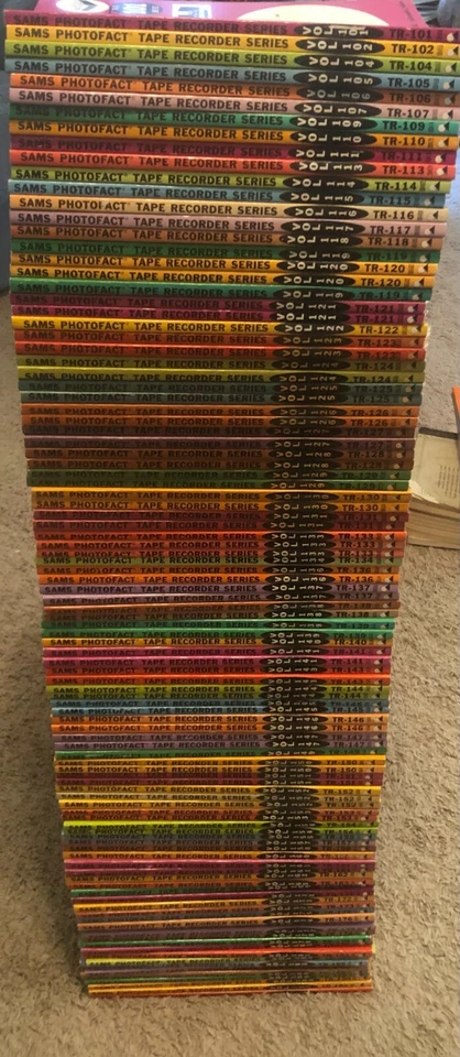 Sams Photofact Tape Recorder Service Manual  (TR-101 thru TR-202) - Image 1 of 1