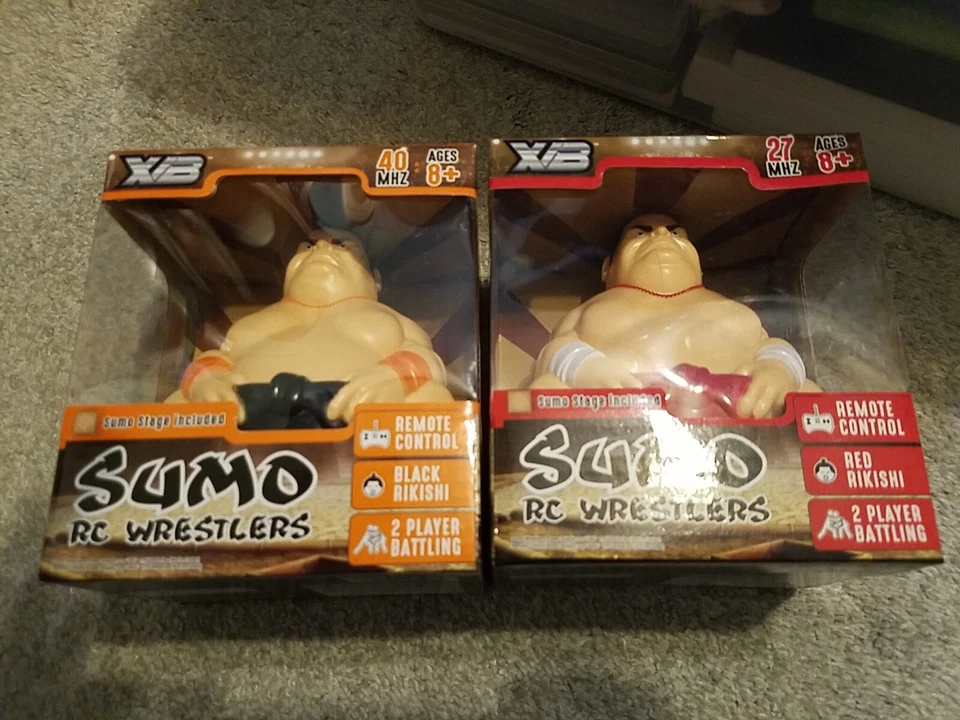 New XIB Sumo RC Wrestler - Red And Black Rikishi Bundle - Image 1 of 1