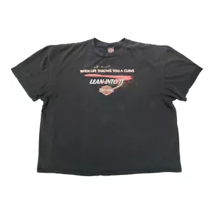 Harley Davidson Motorcycle 5XL Black Shirt Worth Kansas City MO - Picture 1 of 6