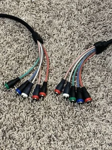 STEREN - 6 ft 5-RCA COMPOSITE VIDEO / AUDIO CABLE - 257-606BK - Picture 1 of 2