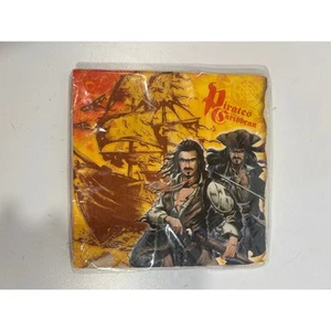 New in Package Hallmark Pirates of the Caribbean Beverage Napkins 16 count - Picture 1 of 3