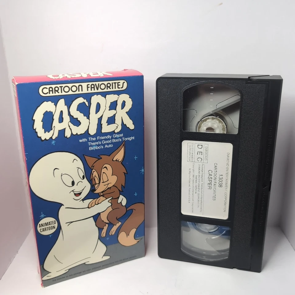 Cartoon Favorites - Casper the Friendly Ghost (VHS, 1992) - Image 1 of 1