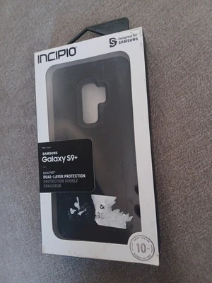  2-Incipio Dual Pro Series Dual Layer Hard Case for Samsung Galaxy S9+ In Black - Изображение 1 из 3