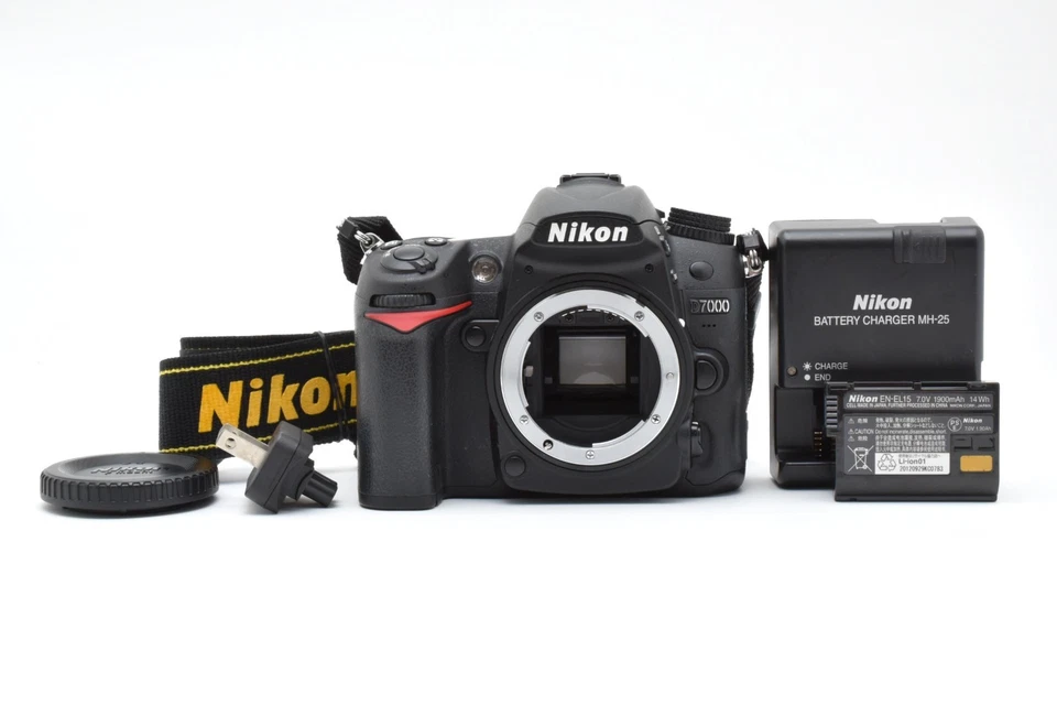 Nikon D D7000 16.2 MP Digital SLR Camera From Japan (count:2,817)Near Mint #B19 - Image 1 of 4