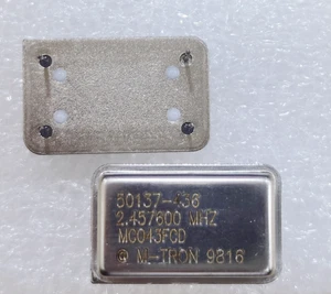 5 Stück KRISTALL OSZILLATOREN Rechteck DIP-14 FREQUENZ 2,4576MHZ 5V NEU - Bild 1 von 2