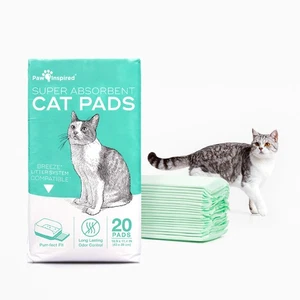 Almohadillas para gatos inspiradas en la pata, recambios genéricos para sistema de caja de arena Tidy Cats Breeze... - Imagen 1 de 7