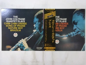 The John Coltrane Quartet ~ Plays Impulse! IMP-88103 Japan LP OBI - Picture 1 of 3
