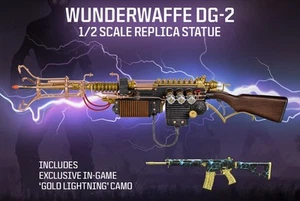 Wunderwaffe DG-2 1/2 Replica Statue [W/ GOLD LIGHTNING WEAPON CAMO CODE] - Picture 1 of 3
