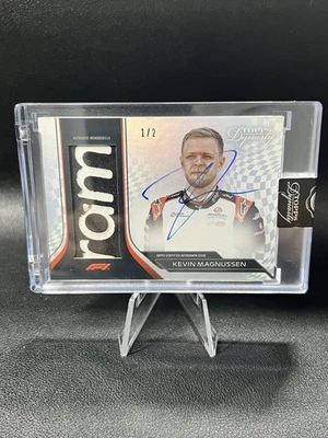 2024 Topps Dynasty F1 Kevin Magnussen Single Patch Autograph 1/2 “Gram” Patch - Image 1 of 2
