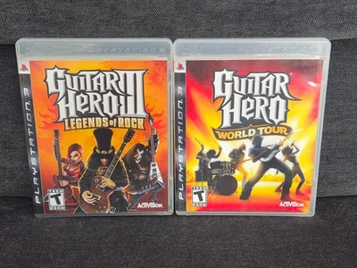 PlayStation 3 Guitar Hero Bundle: World Tour & Guitar Hero 3 Legends of Rock - Image 1 of 4