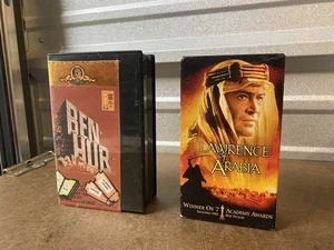 Ben-Hur & Lawrence of Arabia VHS Lot - Picture 1 of 24