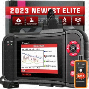 LAUNCH Creader VII+ OBD2 EOBD Diagnostic Scan Tool Engine AT ABS SRS ECM Scanner - Picture 1 of 11