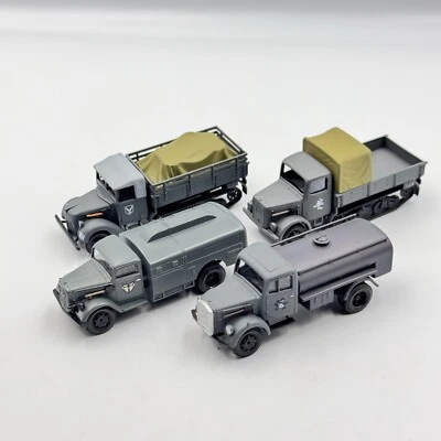 Коллекция автомобилей (4 шт.) Логистический корпус вермахта — грузовой автомобиль в масштабе 1/87 (H0) - Изображение 1 из 4