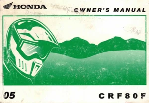 Fabricante de fabricante de equipos originales Honda concesionario manual del dueño de fábrica CRF80F CRF 80F 31GN1780 - Imagen 1 de 2