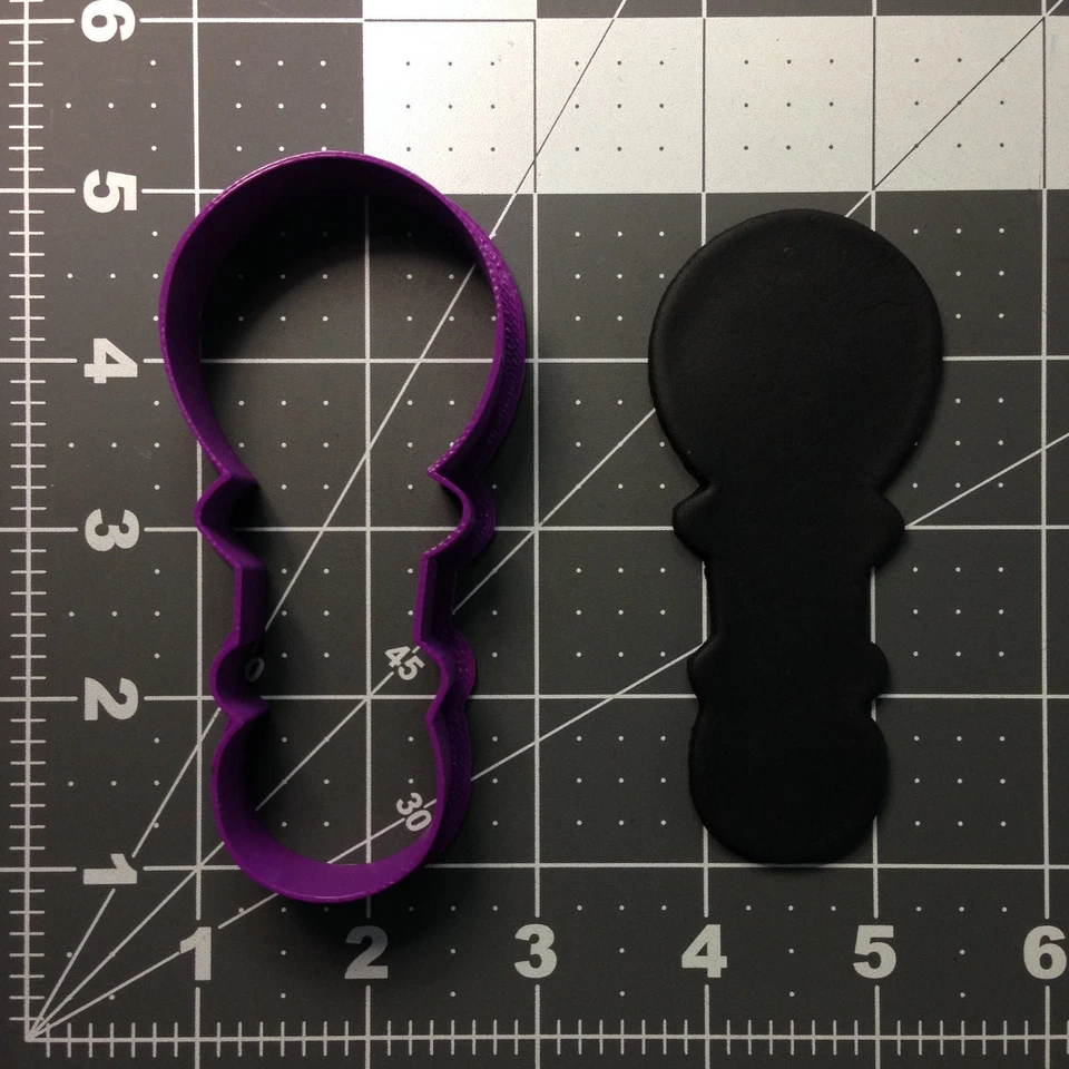 Baby Rattle Cookie Cutter Silhouette — 第 1/1 张图片