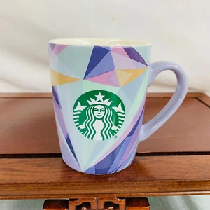 Starbucks Purple Colorful 10 fL Oz Ceramic Mug - Picture 1 of 5