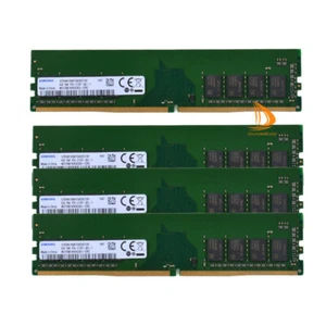 For Samsung 4x 8GB 1RX8 DDR4 2133P PC4-17000mhz 288pin 1.2V Desktop Memory RAM - Picture 1 of 10
