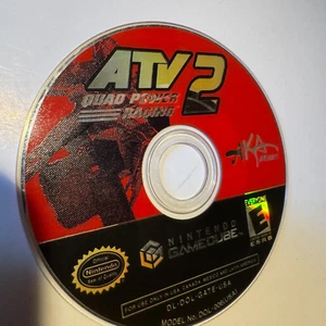 ATV: Quad Power Racing 2 (Nintendo GameCube, 2003) Guarantee TESTED WORKING ✅ - Picture 1 of 2