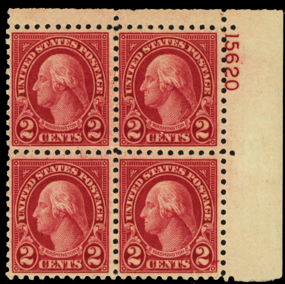 583, Mint VLH 2¢ Plate Block of Four - Stuart Katz - Image 1 of 1