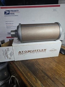 ALWITCO LUFTABGAS SCHALLDÄMPFER M15 1-1/2" AUSSENKBAR NPT - Bild 1 von 8