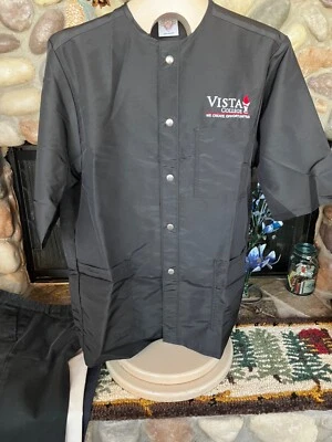 Chef Cook Beauty Jacket Embroidered  Vista College We Create Opportunities S LG - Image 1 of 4