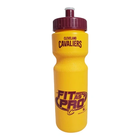 cleveland Cavaliers CAVS Fit As A Pro Advertising Plastic Water Bottle Cover