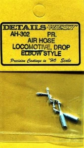 Details West 302 X HO Airhose Loco Drop Elbow Style - Picture 1 of 1