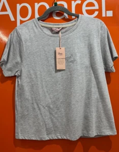 Boux Avenue ‘Weekend Ready’ Tee & Short PJ Set, Grey, Size 12, New With Tag, Sf - Picture 1 of 4