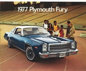 1977 Plymouth Fury Sport Fury Salon Fury Sales Brochure - Picture 1 of 1