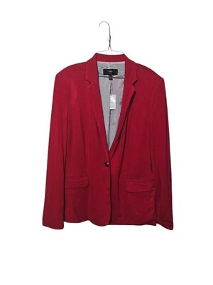 Blazer MNG Rojo Cierre de Un Botón Talla XL NUEVO CON ETIQUETAS Foto 1 de 4