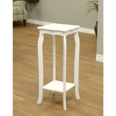 Small End Table Chair Side Skinny Slim For Bedside Nightstand Narrow Thin Tall - Image 1 of 4