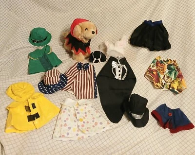 Lot Of 16 Pieces Pet Clothes Costumes for Small Dogs Cat  Home Made Vintage - Image 1 of 4