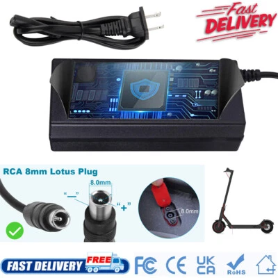 42V 2A Electric Scooter Charger For Xiaomi Mijia M365 Segway Ninebot Bird Lime