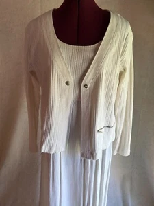 womens jacket/dress- Size 8 "Carole Little" Made in USA pre-owned- worn once - Foto 1 di 3