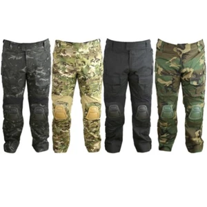 PANTALONE ESERCITO SPECIAL OPS GEN 2 UOMO GINOCCHIERE INTEGRATE ABBIGLIAMENTO DA LAVORO MTP BTP CAMO - Foto 1 di 13
