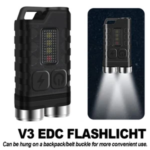 V3 Llavero LED Linterna Portátil Potente Impermeable Linternas de Alta Potencia - Imagen 1 de 11