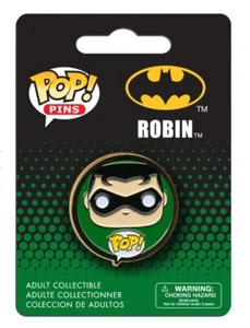 Funko POP! Spilla: DC - Robin - Foto 1 di 1